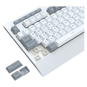 Teclado Redragon K525wg Rgb Shiva Lite Black/white - Usa - Imagen 4