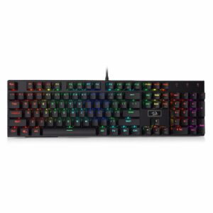 Teclado Redragon Devarajas Mechanical K556rgb - Usa Red