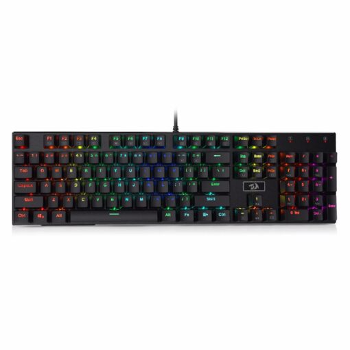 Teclado Redragon Devarajas Mechanical K556rgb - Usa Red