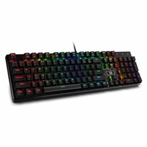 Teclado Redragon Devarajas Mechanical K556rgb - Usa Red - Imagen 3