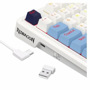 Teclado Redragon K728wbb Rgb Pro Antonium Pro - Usa - Imagen 3