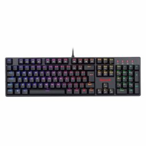 Teclado Redragon K582rgb Red Surara Black Usa - Red