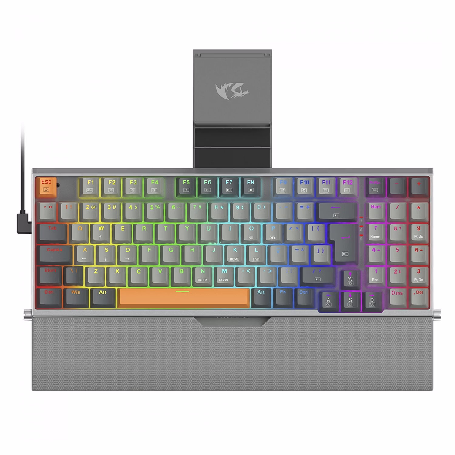 Teclado Redragon K648gg Olaf Rgb - Usa