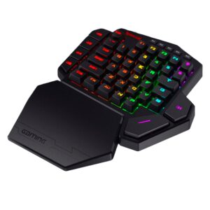 Teclado Redragon K585rgb Pro Diti One-handed Rgb - Red - Imagen 2