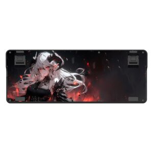 Teclado Gamer Redragon K719AK RGB Pro Artemis Pro Inalámbrico Inglés - Negro - Imagen 2