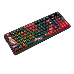 Teclado Gamer Redragon K719AK RGB Pro Artemis Pro Inalámbrico Inglés - Negro - Imagen 3