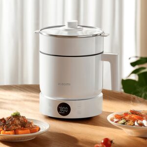 Panela Multifuncional Xiaomi Team Cooker MEC01 1.5L 220V - Blanco - Imagen 4