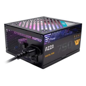 Fuente Azza ATX 750W 80 Plus Bronze ARGB PSAZ-750W - Negro - Imagen 3