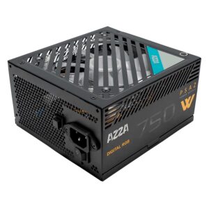 Fuente Azza ATX 750W 80 Plus Bronze ARGB PSAZ-750W - Negro - Imagen 4