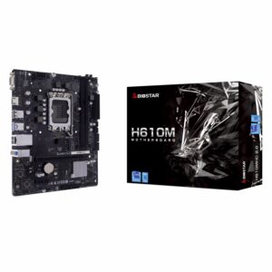 Placa Madre Biostar H610MHC 2.0 DDR4 Socket 1700 Chipset Intel H610 Micro ATX