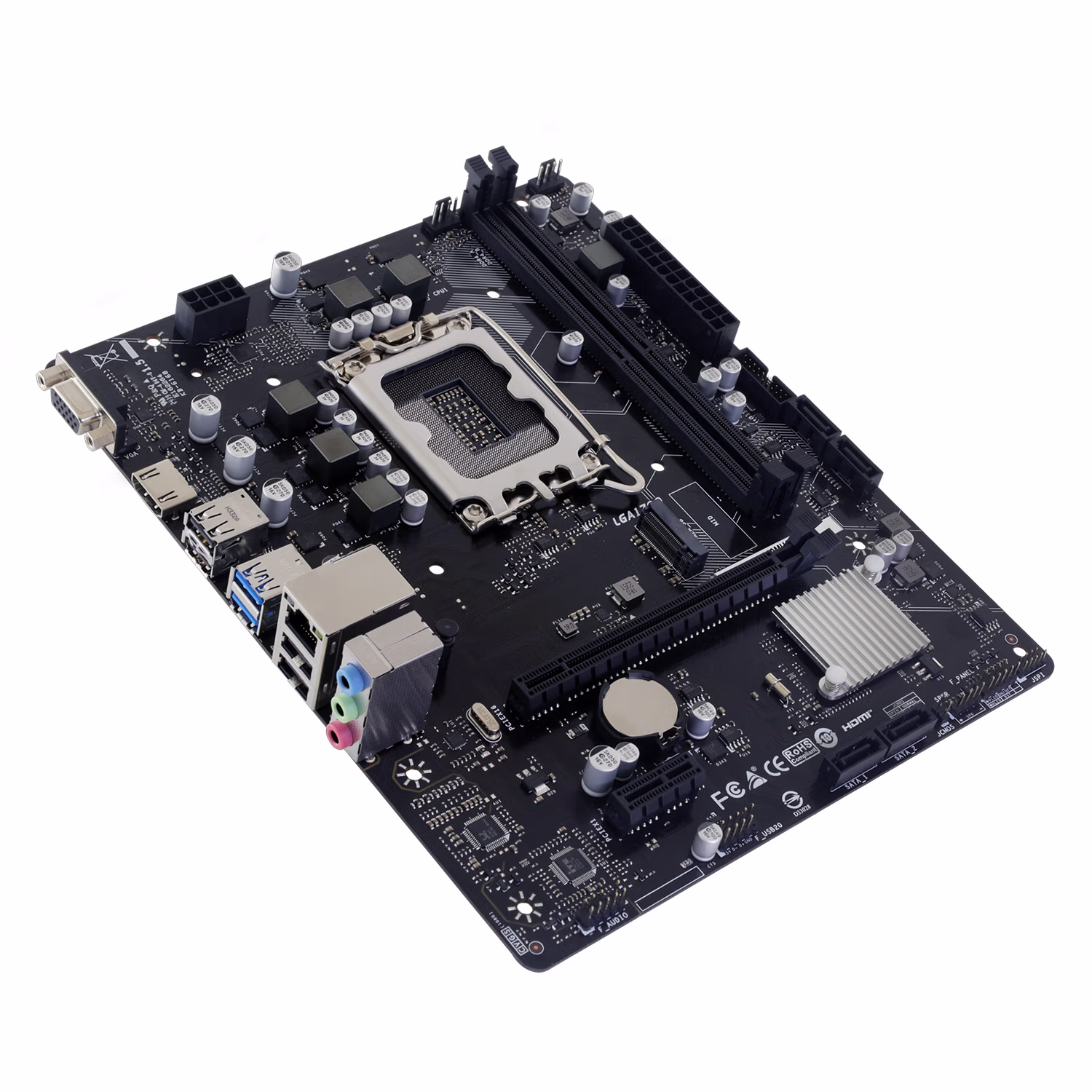 Placa Madre Biostar H610MHC 2.0 DDR4 Socket 1700 Chipset Intel H610 Micro ATX - Imagen 3