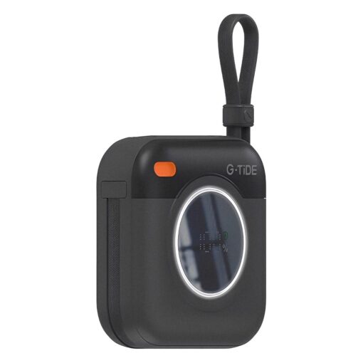 Cargador Portátil G-tide Multi X1 10000mah Usb-c Lightning Inalámbrico - Negro