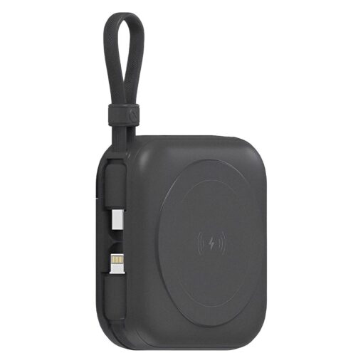 Alternative view of Cargador Portátil G-tide Multi X1 10000mah Usb-c Lightning Inalámbrico - Negro
