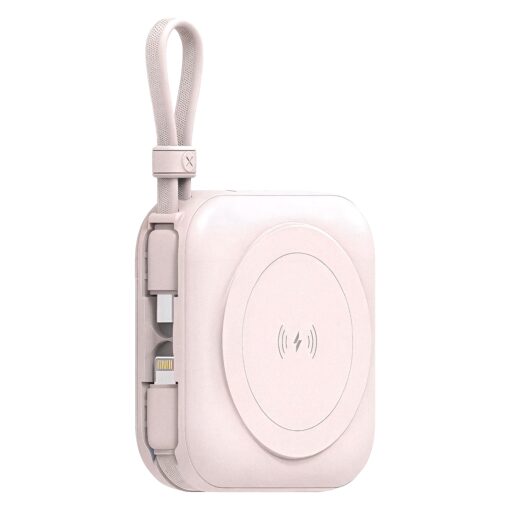 Alternative view of Cargador Portátil G-tide Multi X1 10000mah Usb-c Lightning Inalámbrico - Rosa