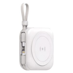 Cargador Portátil G-tide Multi X1 10000mah Usb-c A Lightning Inalámbrico - Rosa - Imagen 2