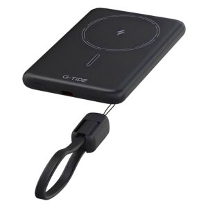Cargador Portátil G-tide Slim 01 5000mah Usb-c A Usb-c Inalámbrico - Negro