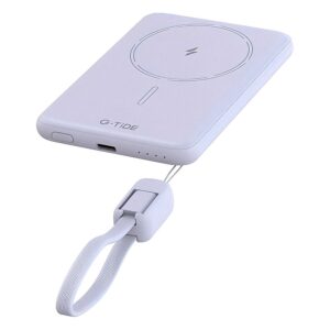 Cargador Portátil G-tide Slim 01 5000mah Usb-c A Usb-c Inalámbrico - Morado