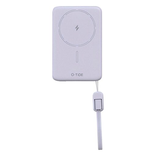 Alternative view of Cargador Portátil G-tide Slim 01 5000mah Usb-c A Usb-c Inalámbrico - Morado