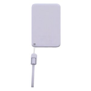Cargador Portátil G-tide Slim 01 5000mah Usb-c A Usb-c Inalámbrico - Morado - Imagen 3