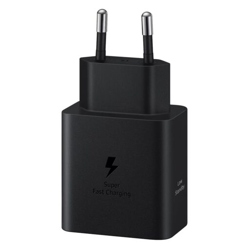 Alternative view of Cargador Samsung EP-TA4511XBEGWW 45W USB-C/USB-C + Cable - Negro