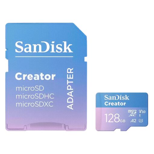 Alternative view of Memoria Micro Sd 128gb 190mbs Sandisk Creator Sdsqxaa-128g-gn6ms
