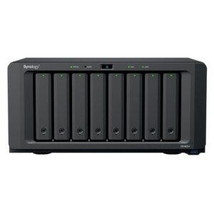 Servidor Nas Synology DiskStation DS1825+ AMD Ryzen V1500B 8 Baias - Negro