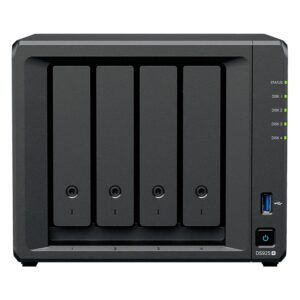 Servidor Nas Synology DiskStation DS925+ AMD Ryzen V1500B 4 Baias - Negro