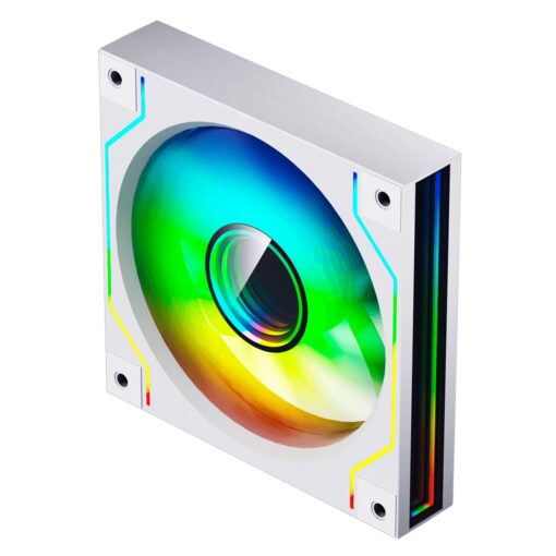 Alternative view of Cooler Fan Para Gabinete darkFlash DM20 - Blanco