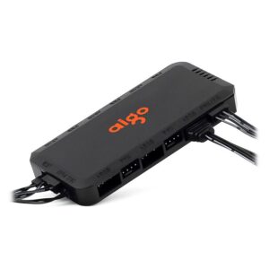 Controladora Aigo APC1 6 Puertas ARGB - Negro - Imagen 3