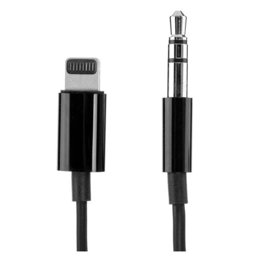 Alternative view of Cable Apple MR2C2ZE/A Lightning Para 3.5 Mm 1.2 Metros Original - Negro