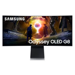 Monitor 34" Samsung Ls34dg856snxza Oled Wqhd Curved 0.03mps/175hz