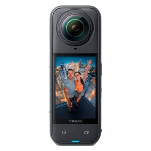Camara De Acción Insta360 X5 Cinsaaha 72mp Wifi + Bolsa De Protección - Negro