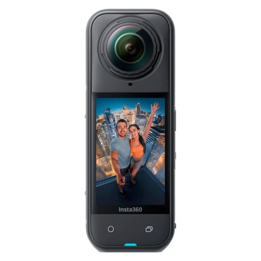 Camara De Acción Insta360 X5 Cinsaaha 72mp Wifi + Bolsa De Protección - Negro