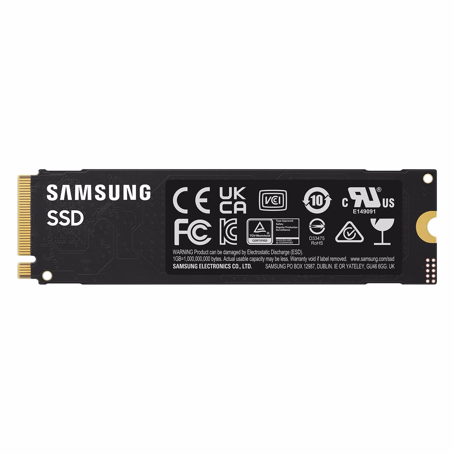Alternative view of Hd Ssd M.2 Gen4 Nvme 1tb Samsung 990 Evo Plus Mz-v9s1t0b/am 7150mb/s
