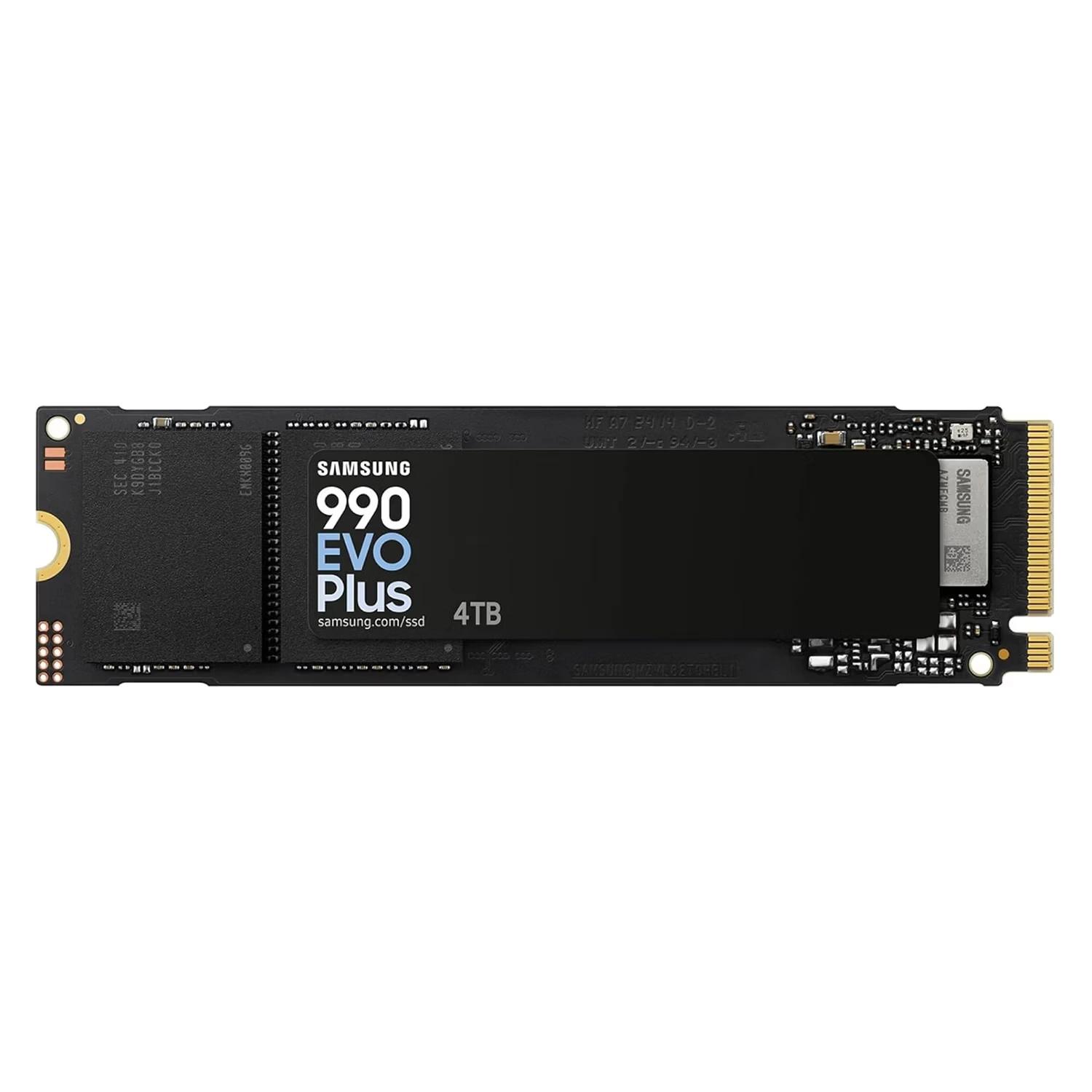 HD SSD M.2 GEN5 NVME 4TB SAMSUNG 990 EVO PLUS MZ-V9S4T0B/AM 7250MB/S