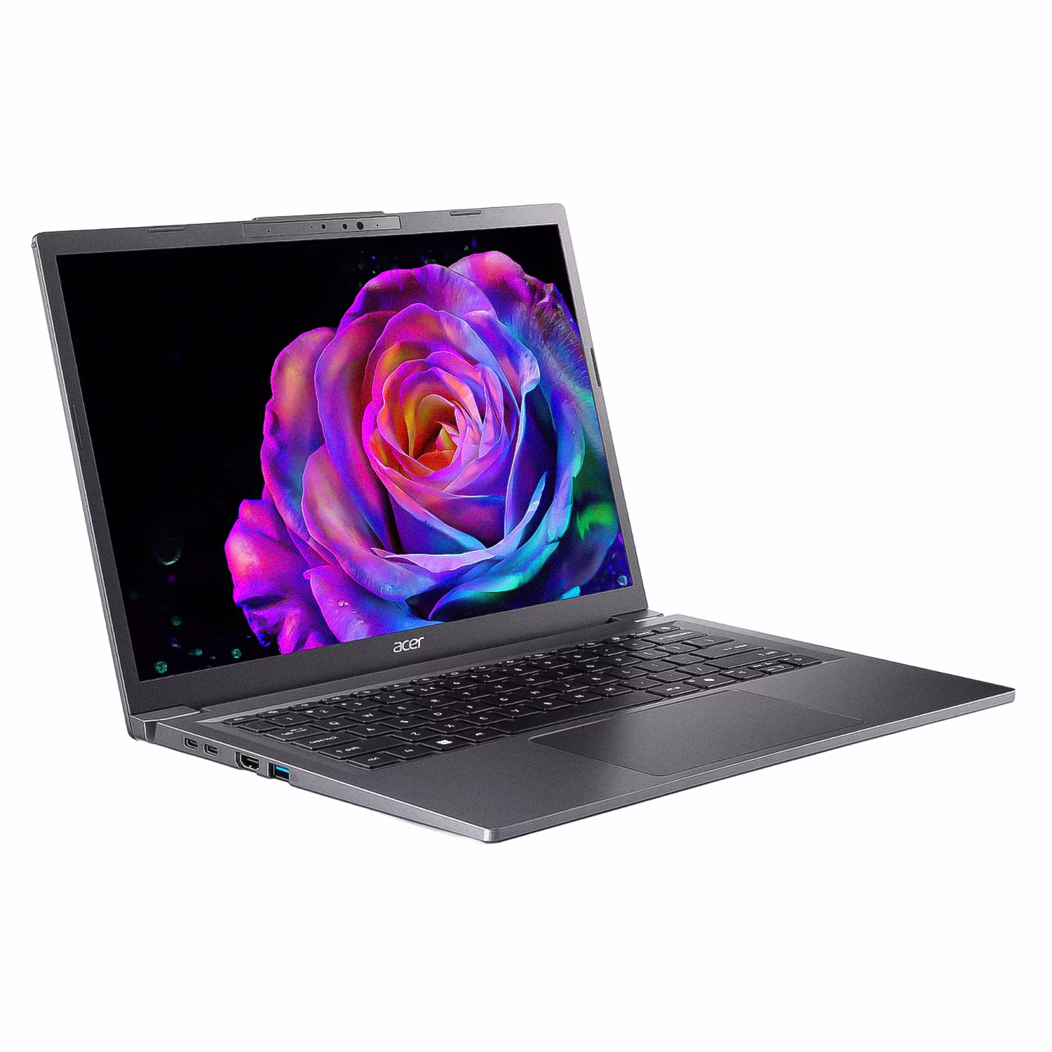 Alternative view of Notebook Acer A14-52mt-701k Ultra7-285 32gb/1tbssd/14"wuxga/w11/touch-gray