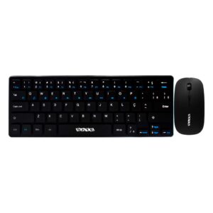 Kit Teclado/mouse Satellite Ak-731 S/fio Port Black