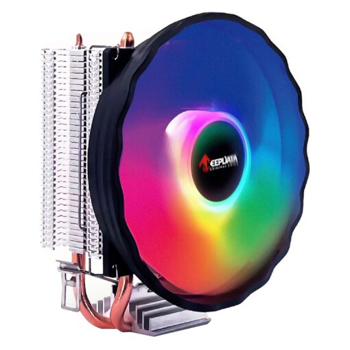 Cooler Universal Amd/intel 2 Pinos Cobre 9cm Keepdata Kd-p2rgb