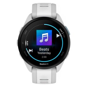 Smartwatch Garmin Forerunner 165 Music 010-02863-31 - Gris Y Blanco - Imagen 2