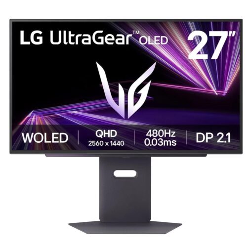 Monitor 27" Lg Ultragear 27gx790a-b Oled Qhd 0.003ms/480hz Black