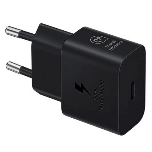 Alternative view of Carreg P/tomada Samsung Ep-t2510xbegww Usbc-c+cable Usb-c 25w/5a Black