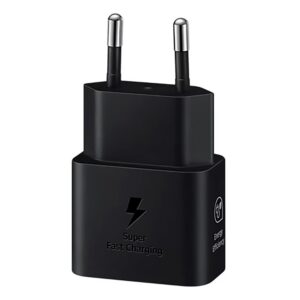 Carreg P/tomada Samsung Ep-t2510xbegww Usbc-c+cable Usb-c 25w/5a Black - Imagen 4