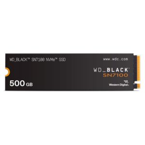 SSD M.2 Western Digital WD Black SN7100 500GB NVMe PCIe Gen4 - WDS500G4X0E