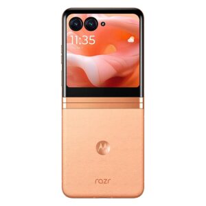 Smartphone Motorola Razr 40 Ultra Xt2321-1 Esim+ss/12r/512gb Peach Fuzz C/usa - Imagen 2