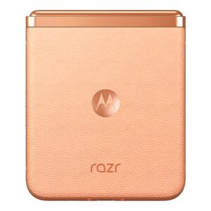 Smartphone Motorola Razr 40 Ultra Xt2321-1 Esim+ss/12r/512gb Peach Fuzz C/usa - Imagen 3