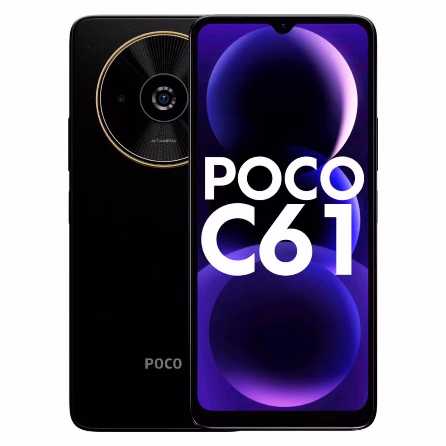 Smartphone Xiaomi Poco C61 Ds 3gb Ram 64gb 6.71" 8mpx/5mpx Black Global Br