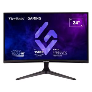 Monitor Gamer ViewSonic VX2418C Curved 24" Full HD 180Hz - Negro