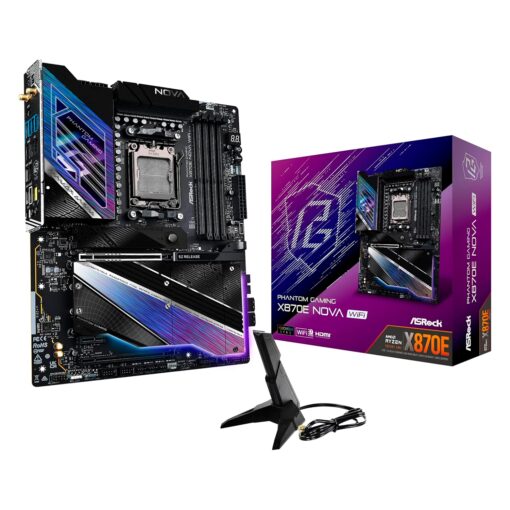 Placa Madre (am5) X870 Asrock X870e Nova 4xddr5 Wifi