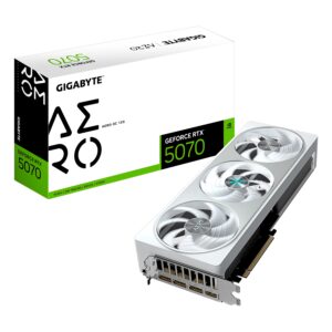 Tarjeta De Video Gigabyte Aero OC NVIDIA GeForce RTX-5070 12GB GDDR7 - GV-N5070AERO