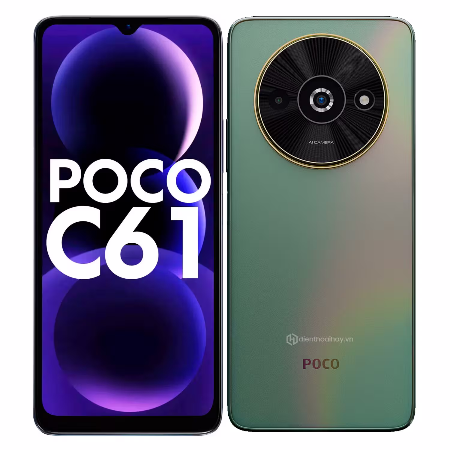Smartphone Xiaomi Poco C61 Ds 3gb Ram 64gb 6.71" 8mpx/5mpx Green Global Br